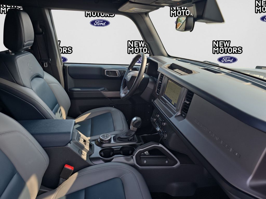 2023 Ford Bronco  Azure Gray Metallic Tri-Coat at Town & Country Ford