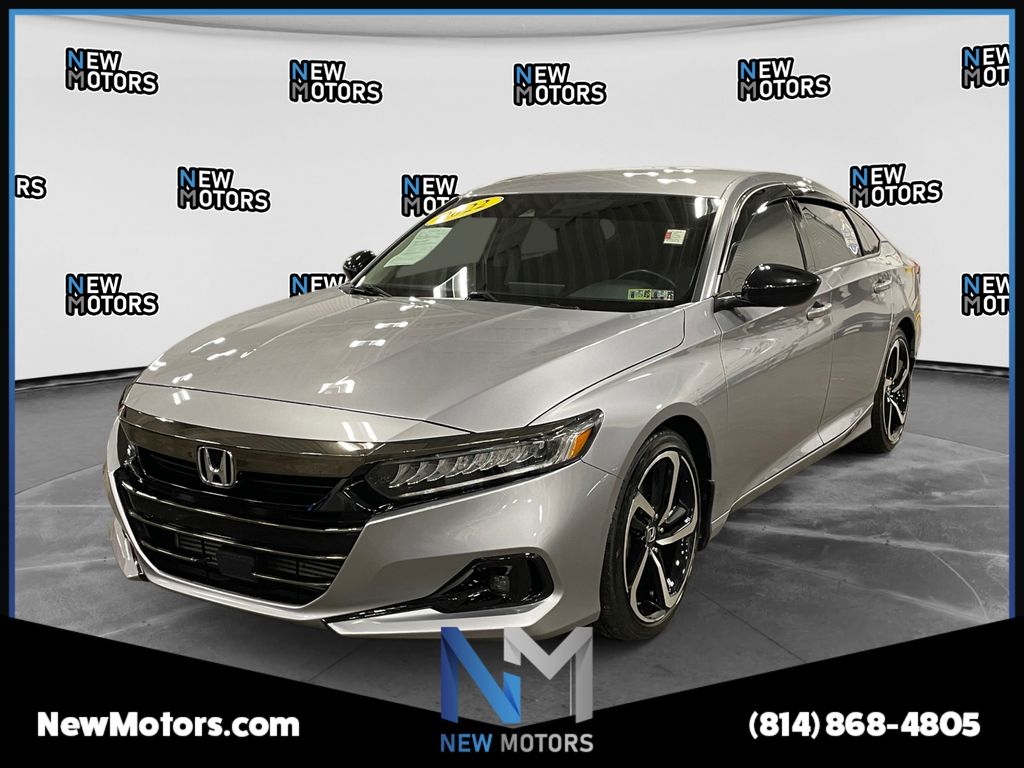 2022 Honda Accord Sport SE 1.5T Lunar Silver at New Motors