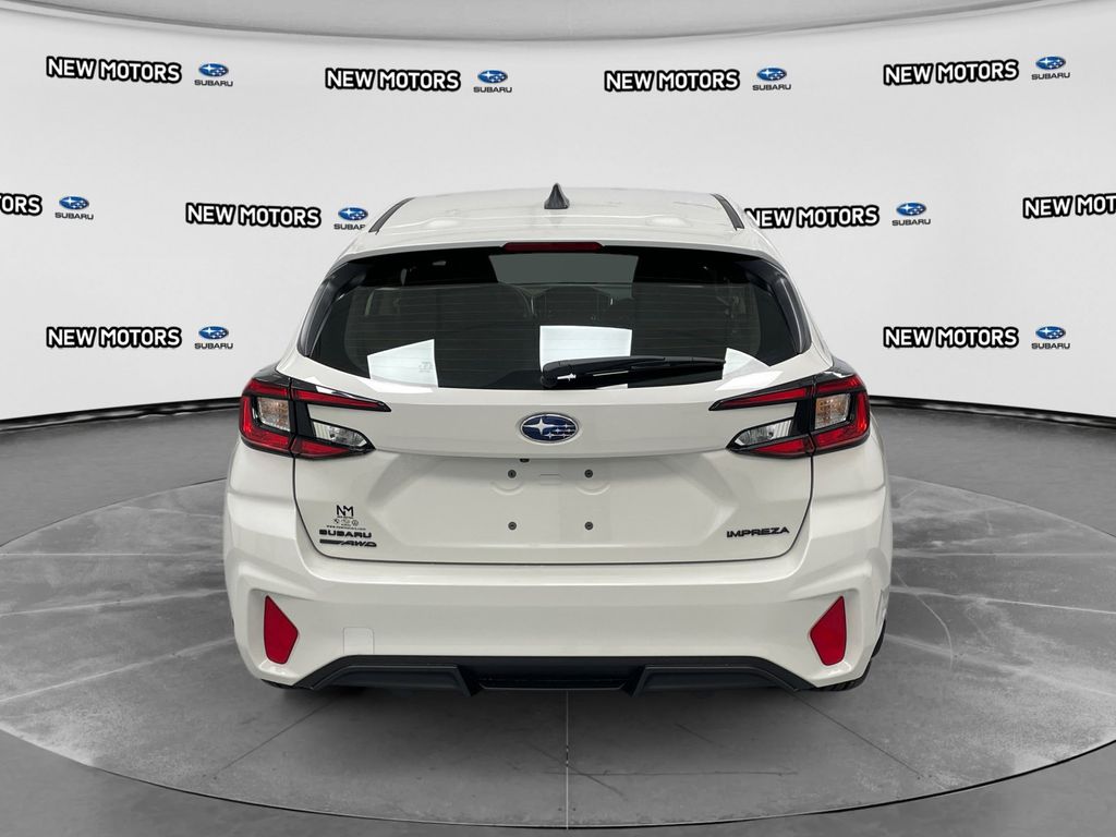 2026 Subaru Impreza Sport Crystal White Pearl at New Motors