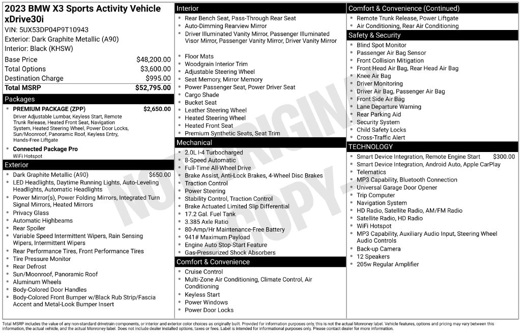 2023 BMW X3 photo 6 of 18