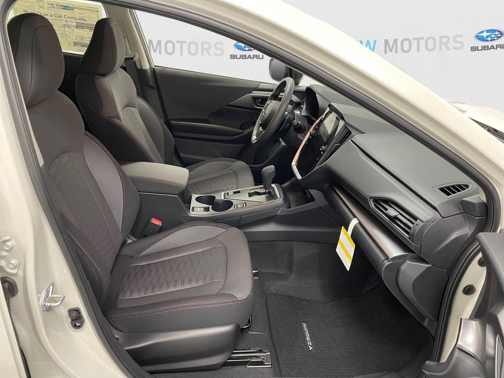 2026 Subaru Impreza Sport Crystal White Pearl at New Motors