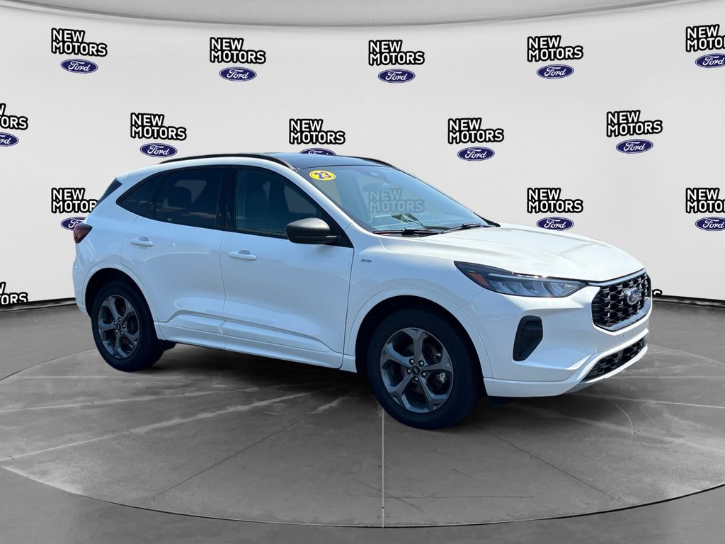 2023 Ford Escape ST-Line White Metallic at Warne Motors
