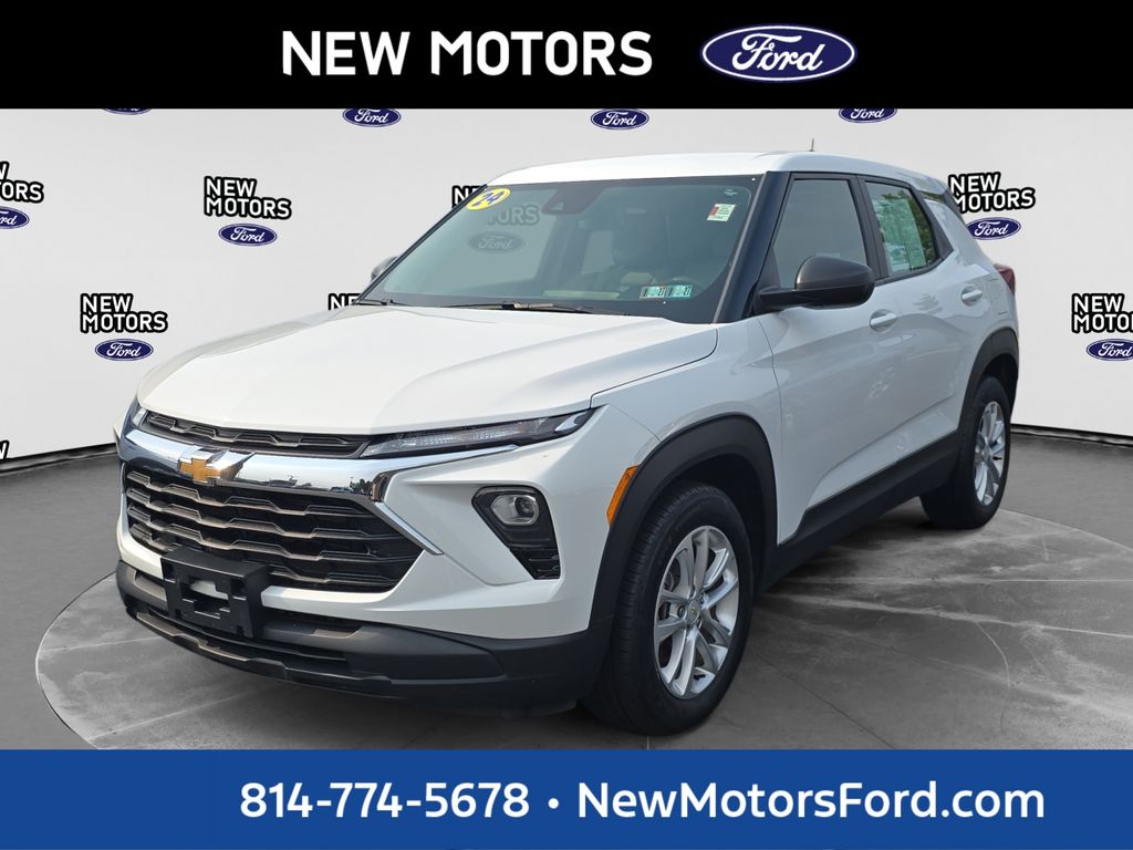 2024 Chevrolet Trailblazer LS Summit White at Nick Chevrolet