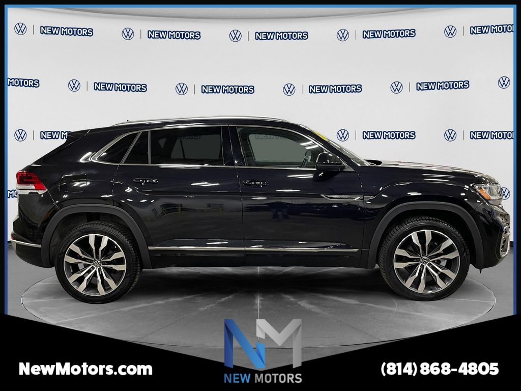 2023 Volkswagen Atlas Cross Sport 3.6L V6 SEL Premium R-Line Deep Black Pearl at South Park Mitsubishi