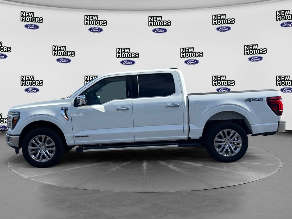 2024 Ford F-150 Lariat White Metallic at New Motors