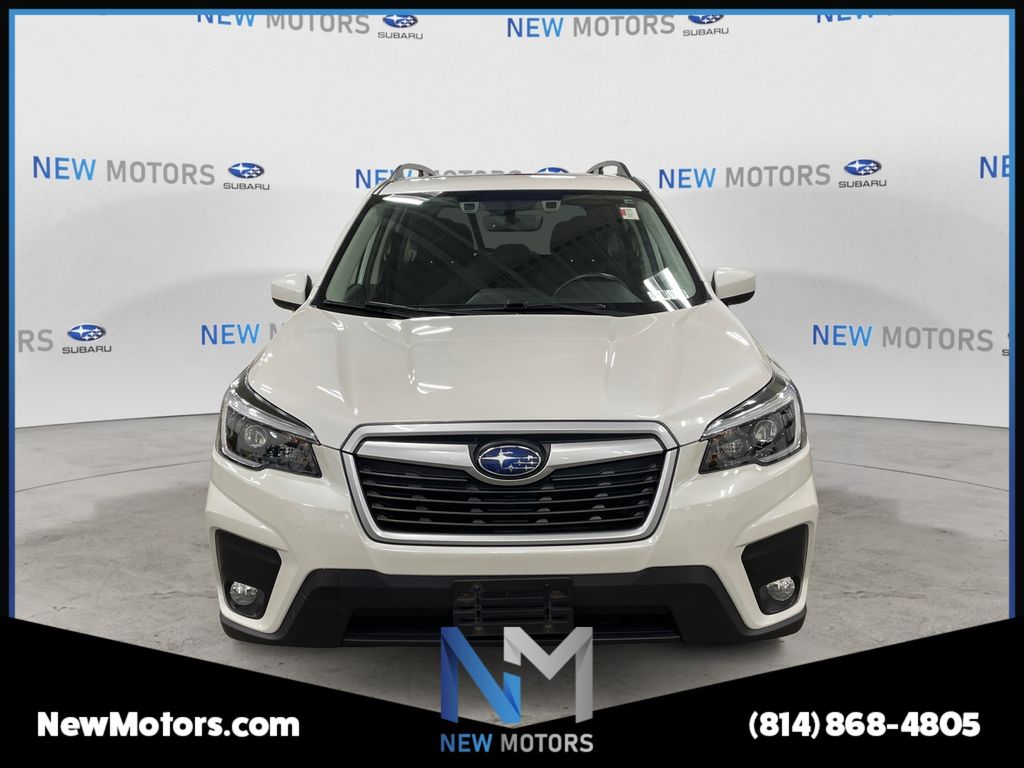 2021 Subaru Forester Premium Crystal White Pearl at New Motors