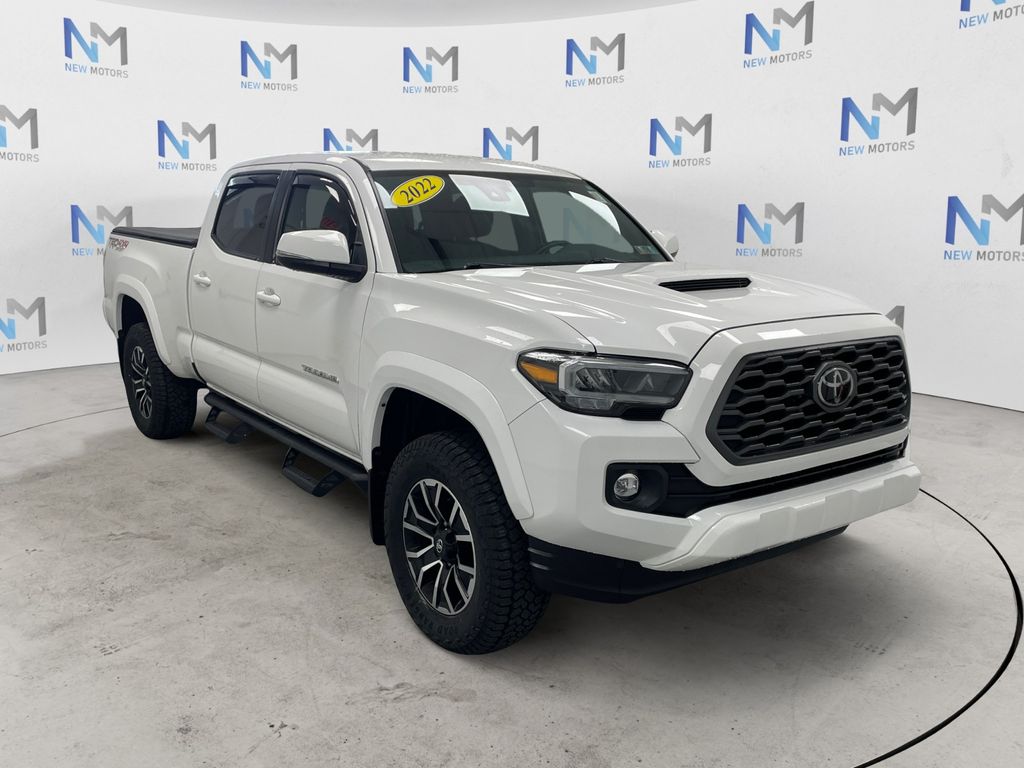 2022 Toyota Tacoma TRD Sport V6 White at Auto Express Rt. 8