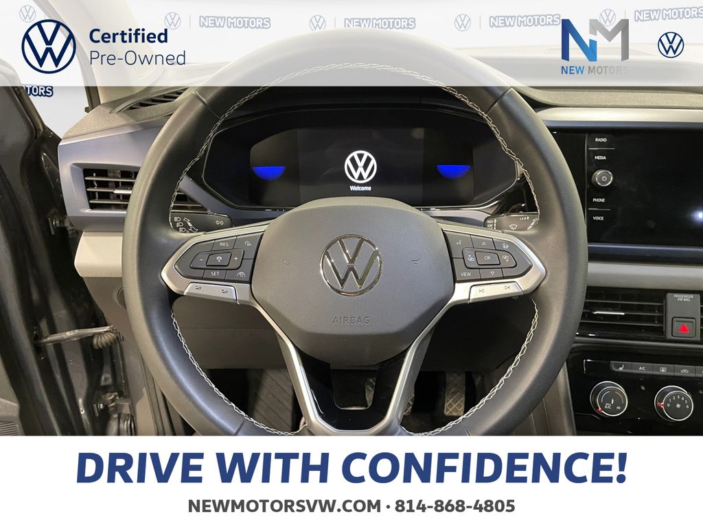 2023 Volkswagen Taos 1.5T SE Platinum Gray Metallic at New Motors