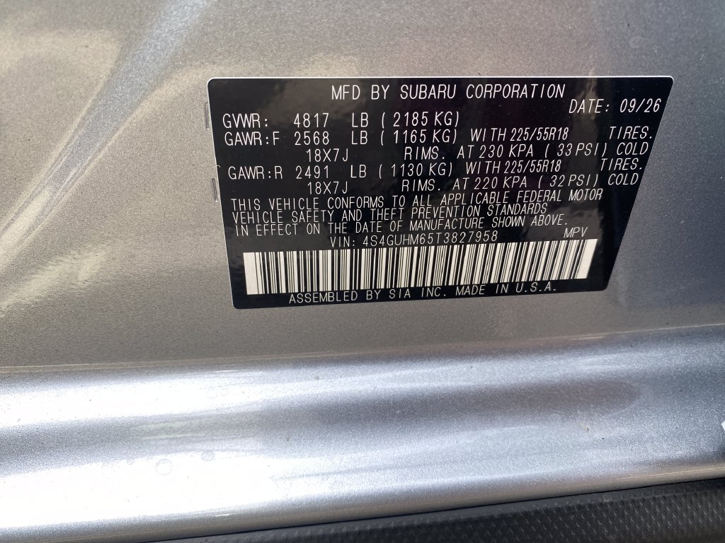 2026 Subaru Crosstrek photo 28 of 29