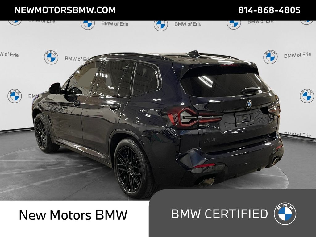 2024 BMW X3 xDrive30i Carbon Black Metallic at South Park Mitsubishi