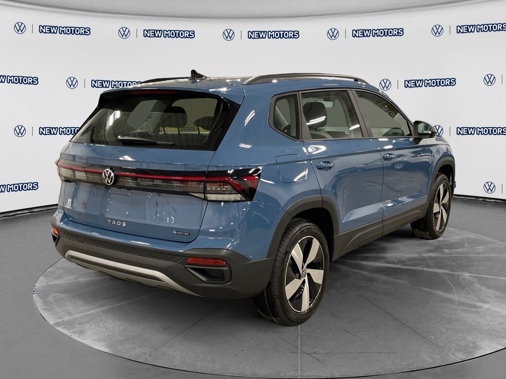 2026 Volkswagen Taos 1.5T S Monterey Blue Pearl at New Motors