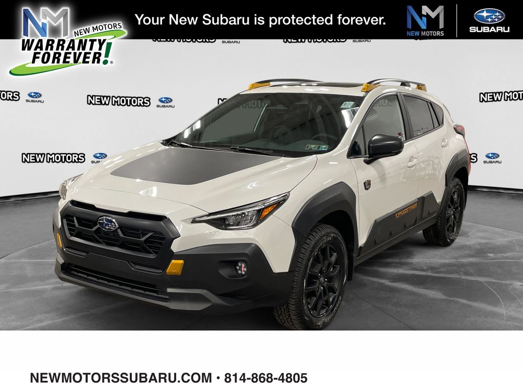 2026 Subaru Crosstrek Wilderness Crystal White Pearl at New Motors