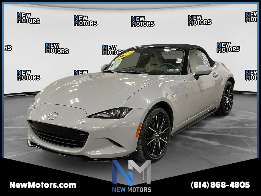 2024 Mazda MX-5 Miata Grand Touring Gray at Braxton Motor Co