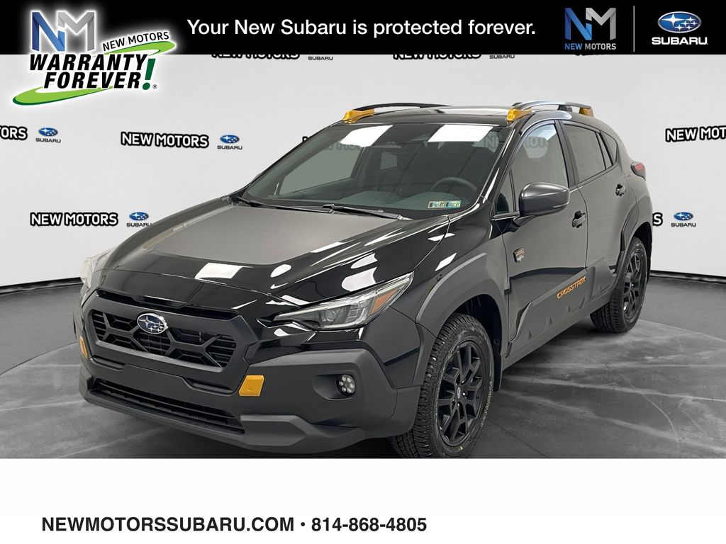 2026 Subaru Crosstrek Wilderness Crystal Black Silica at New Motors