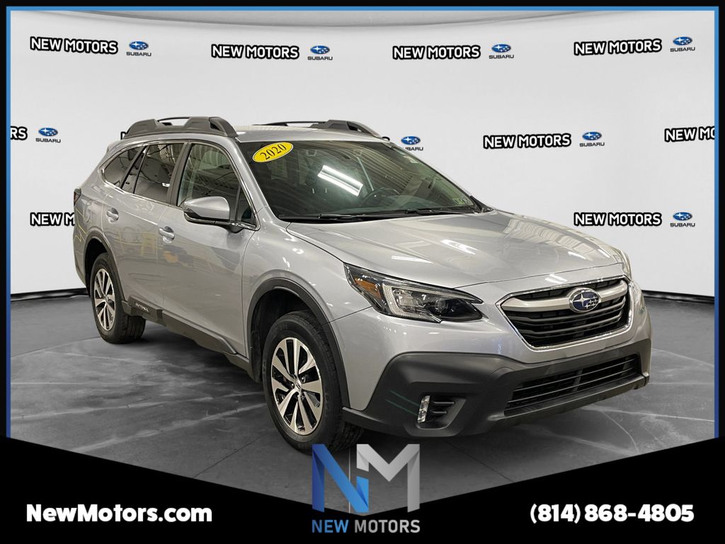2020 Subaru Outback Premium Ice Silver Metallic at New Motors