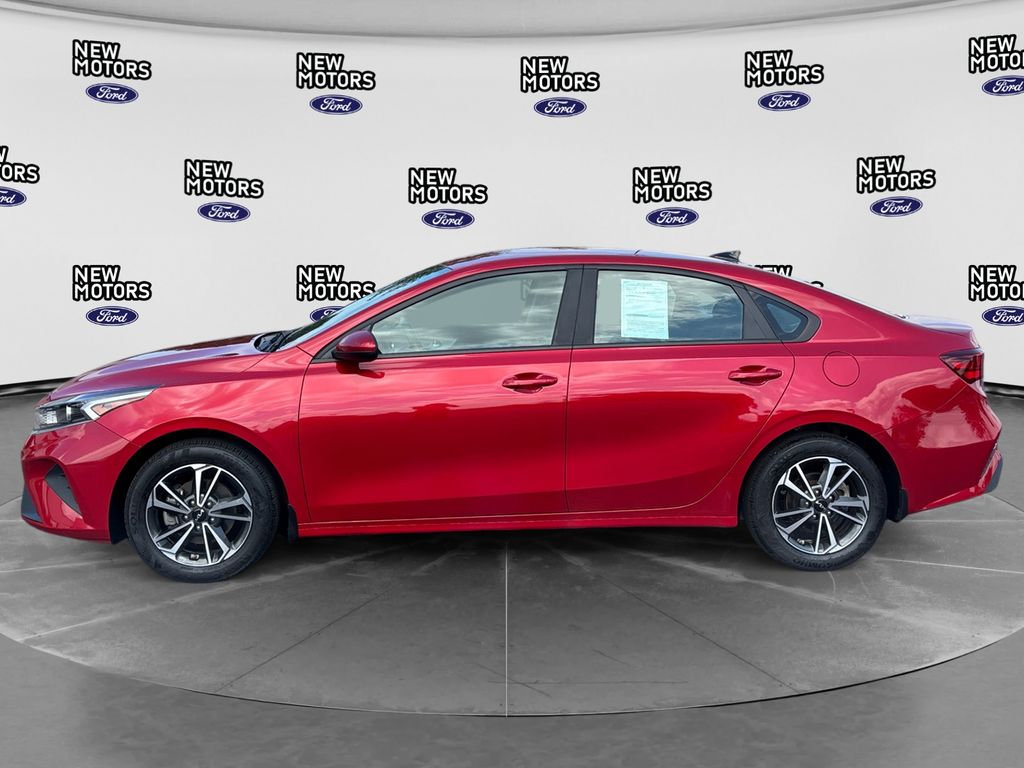 2023 Kia Forte LXS Currant Red at Nick Chevrolet