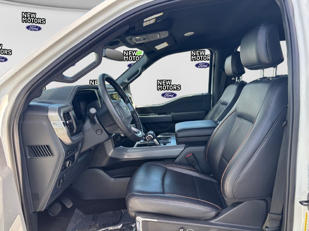 2024 Ford F-150 Lariat White Metallic at New Motors