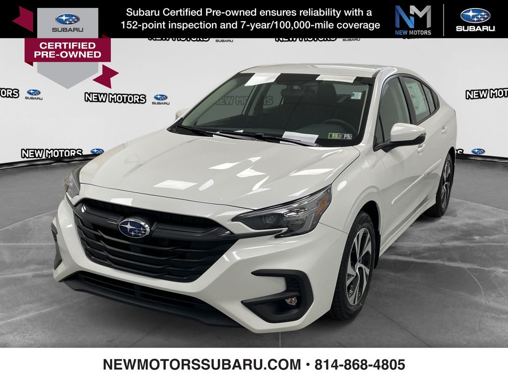 2025 Subaru Legacy Premium Crystal White Pearl at Three Rivers CJD