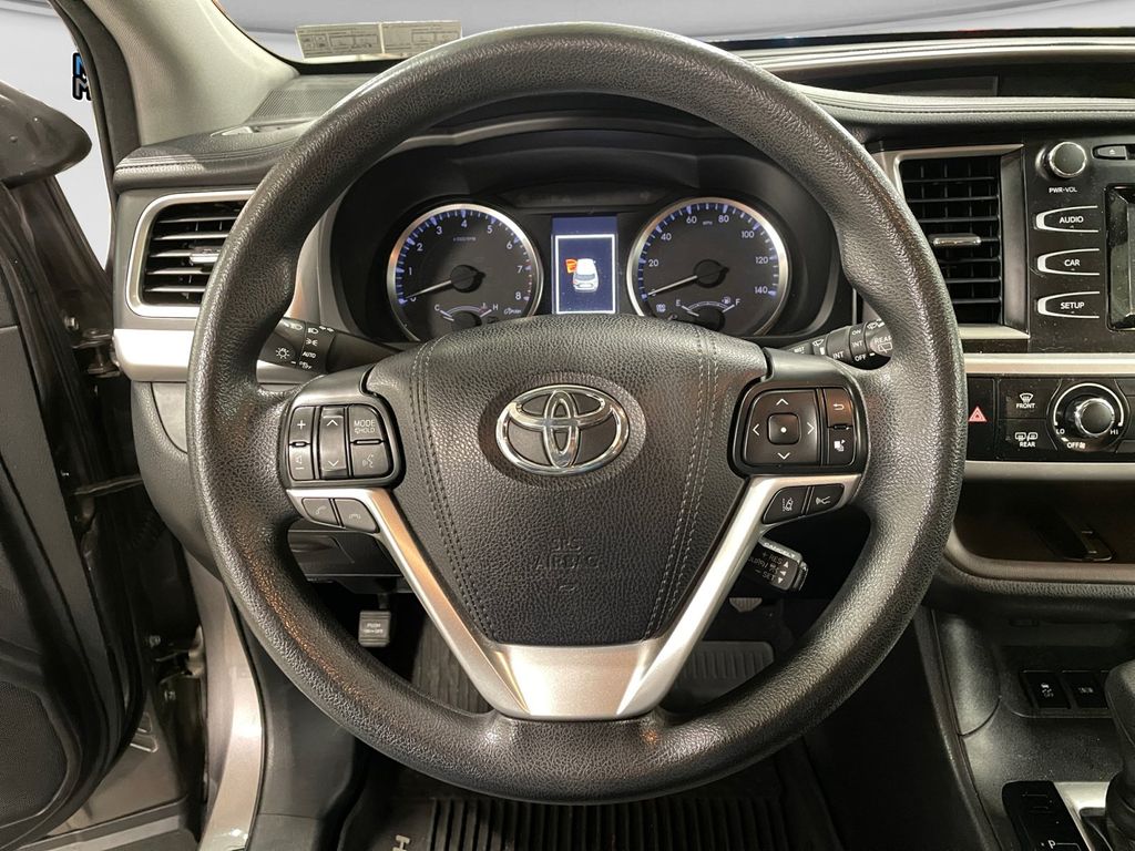 2018 Toyota Highlander LE V6 Predawn Gray Mica at South Park Mitsubishi