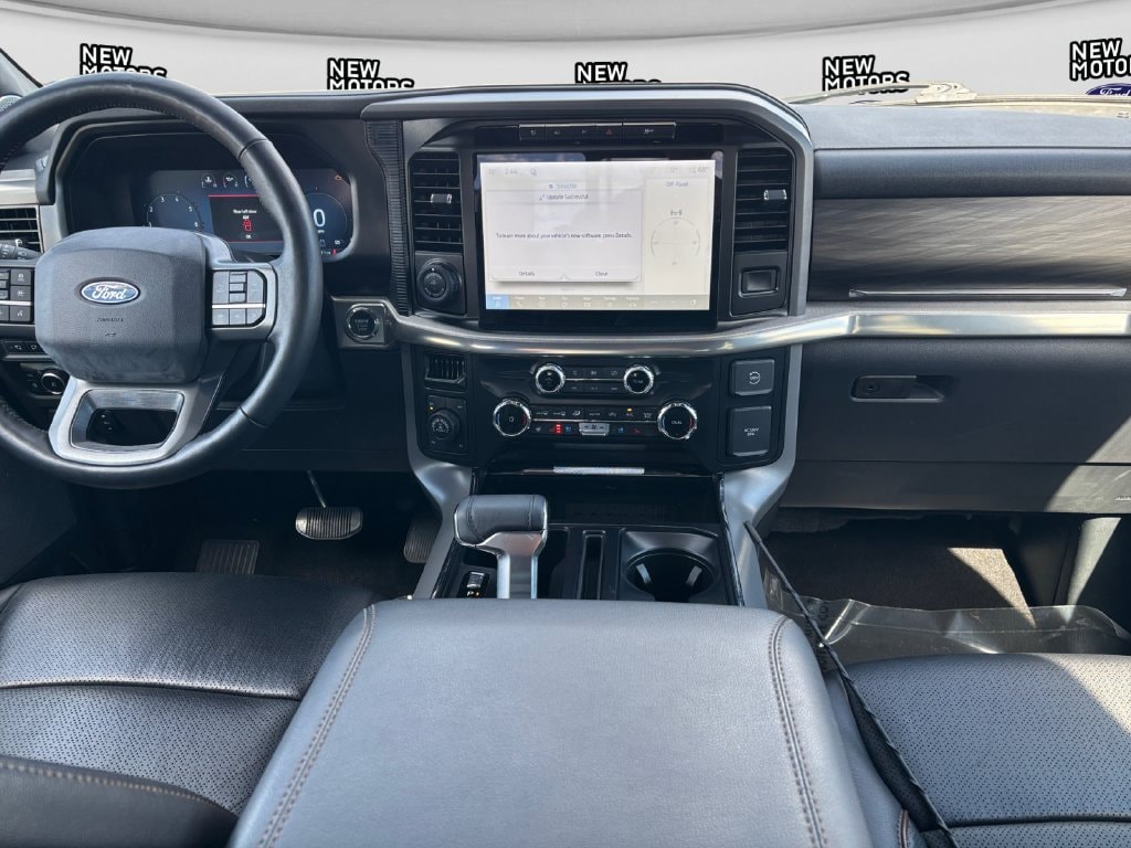 2024 Ford F-150 Lariat White Metallic at New Motors