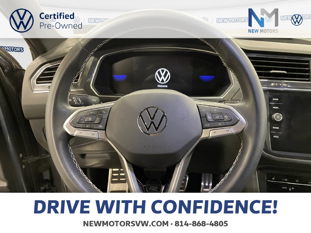2023 Volkswagen Tiguan 2.0T SE R-Line Black Platinum Gray at New Motors