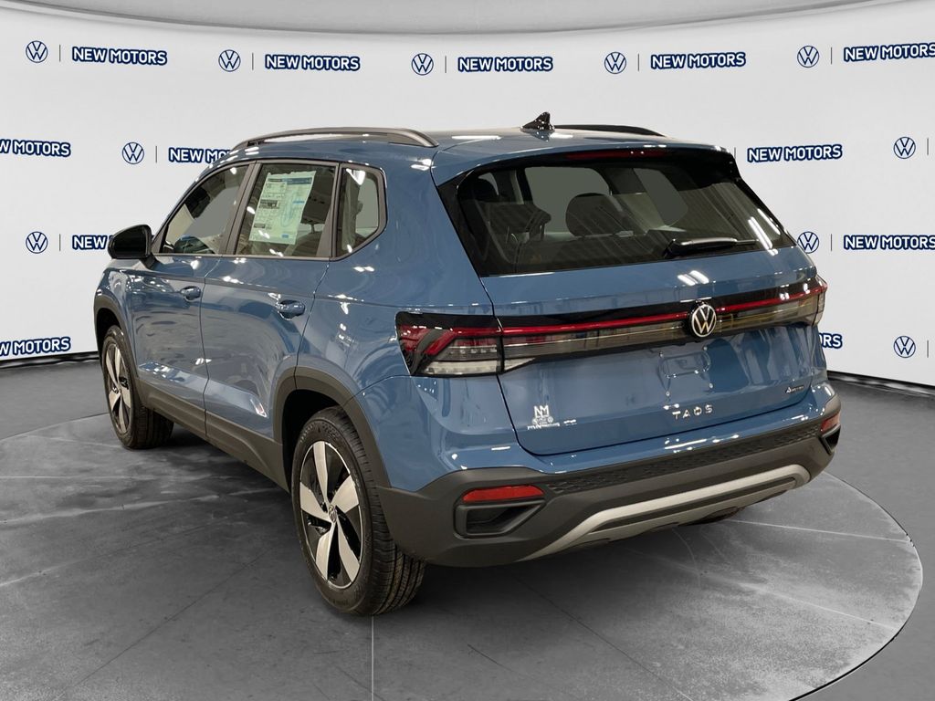 2026 Volkswagen Taos 1.5T S Monterey Blue Pearl at New Motors