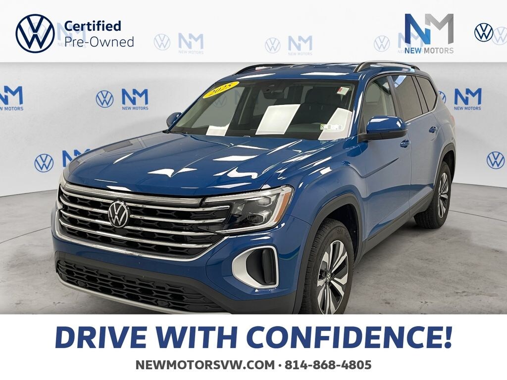 Certified 2025 Volkswagen Atlas 2.0T SE SUV