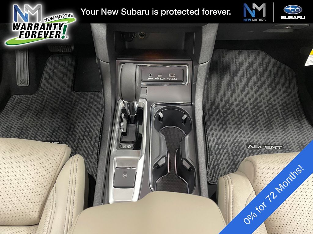 2026 Subaru Ascent Limited 7-Passenger Crystal Black Silica at New Motors