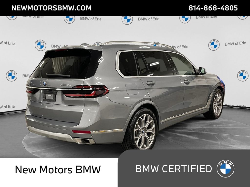 2024 BMW X7 xDrive40i Skyscraper Gray Metallic at Solomon Chevrolet
