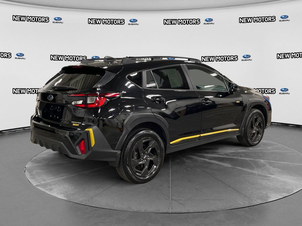 2024 Subaru Crosstrek Sport Crystal Black Silica at New Motors