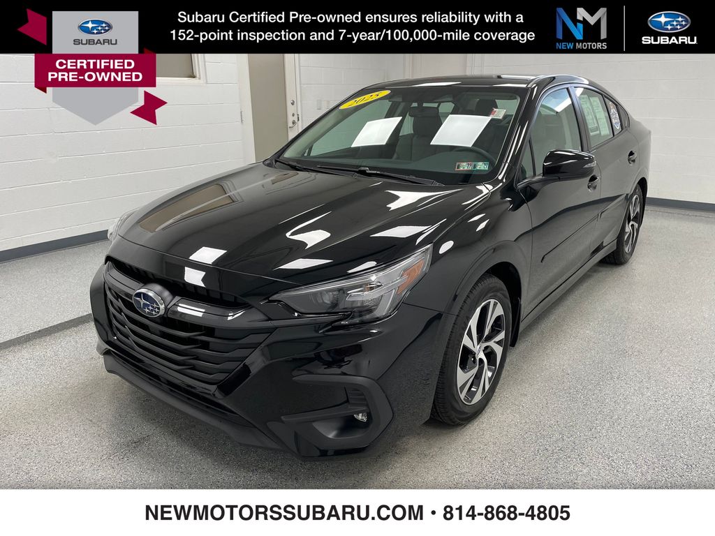 2025 Subaru Legacy Premium Crystal Black Silica at Braxton Motor Co