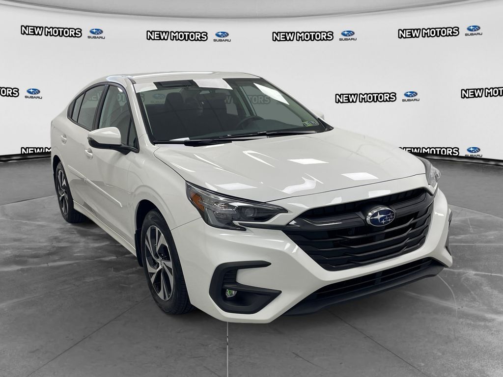 2025 Subaru Legacy Premium Crystal White Pearl at Solomon Chevrolet