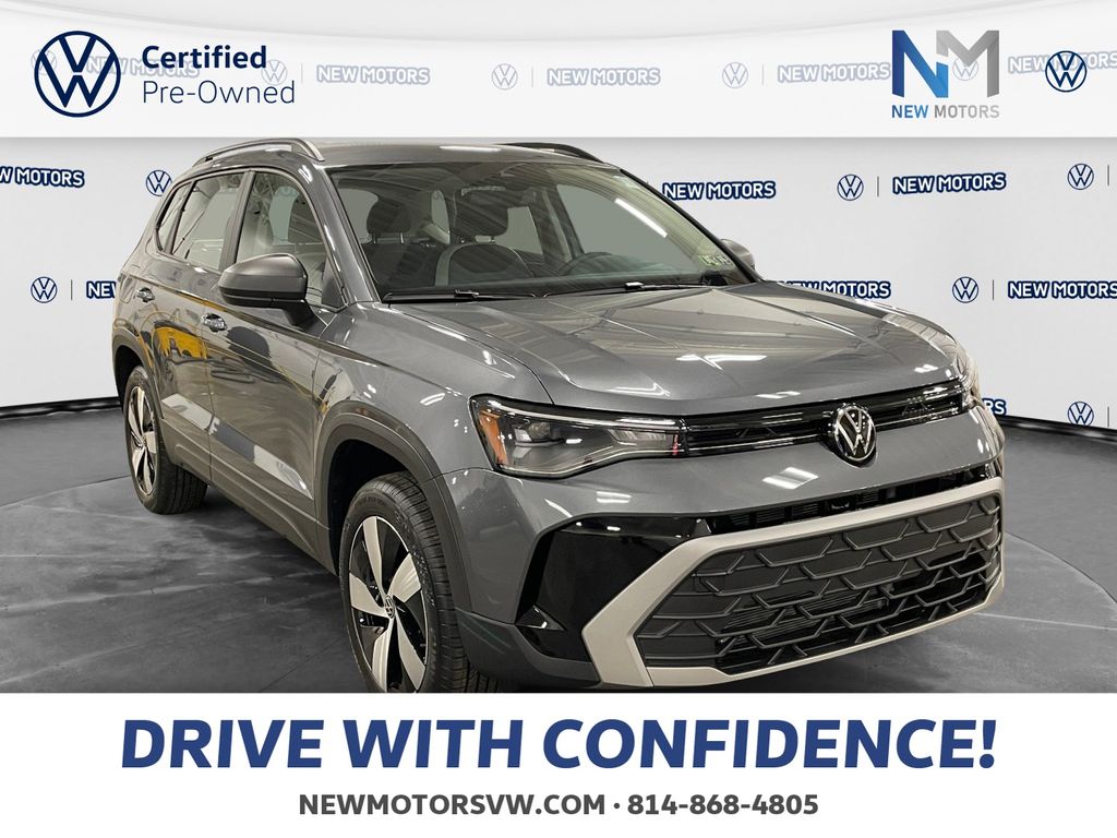 2025 Volkswagen Taos 1.5T S Deep Black Pearl at New Motors