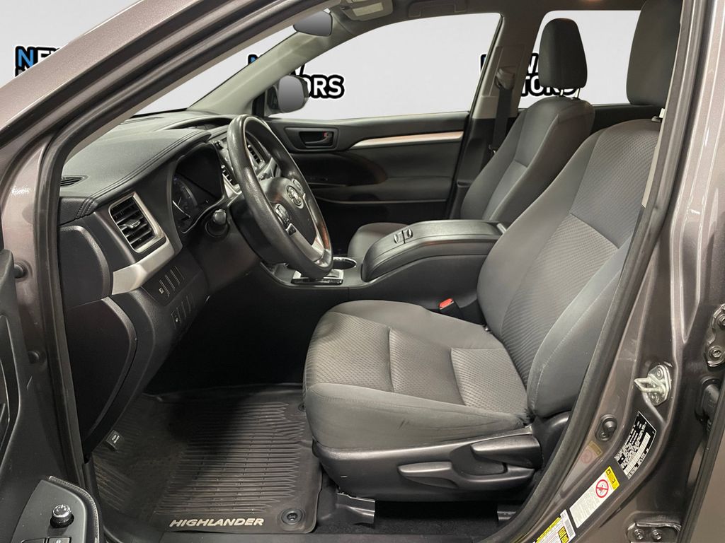 2018 Toyota Highlander LE V6 Predawn Gray Mica at South Park Mitsubishi