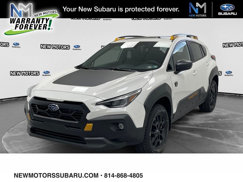 2026 Subaru Crosstrek Wilderness Crystal White Pearl at New Motors