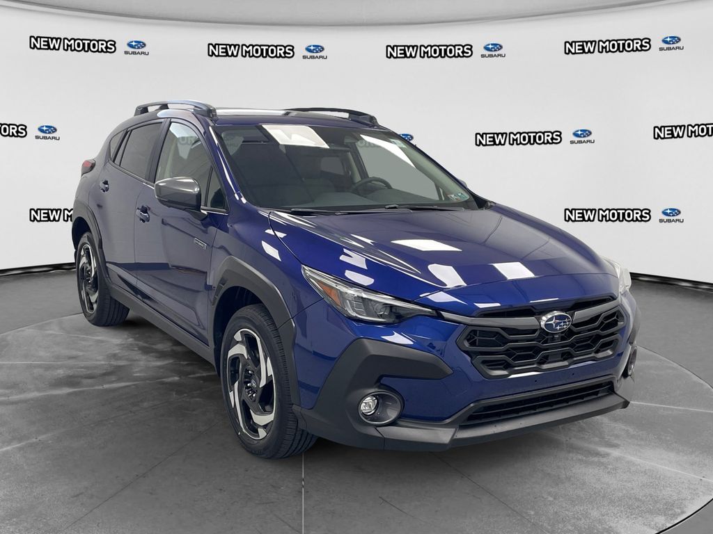 2026 Subaru Crosstrek Limited Hybrid Sapphire Blue Pearl at New Motors