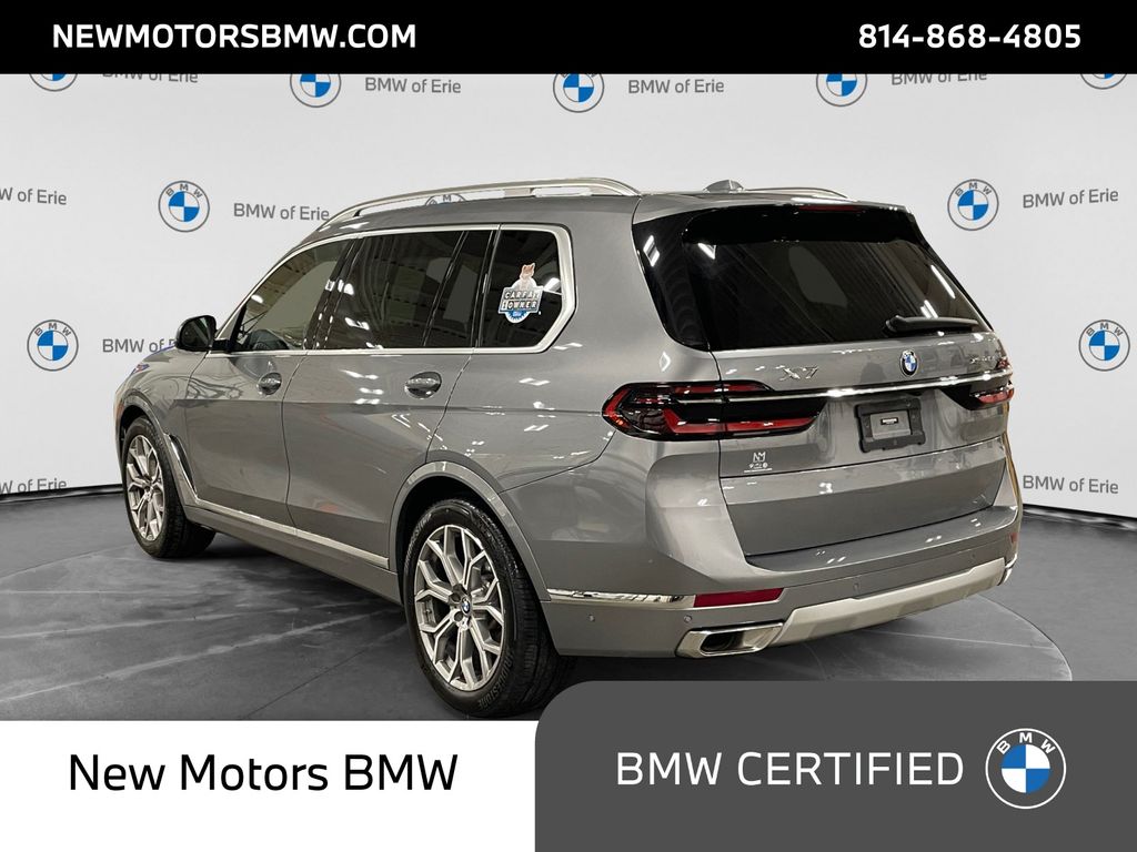 2024 BMW X7 xDrive40i Skyscraper Gray Metallic at Solomon Chevrolet