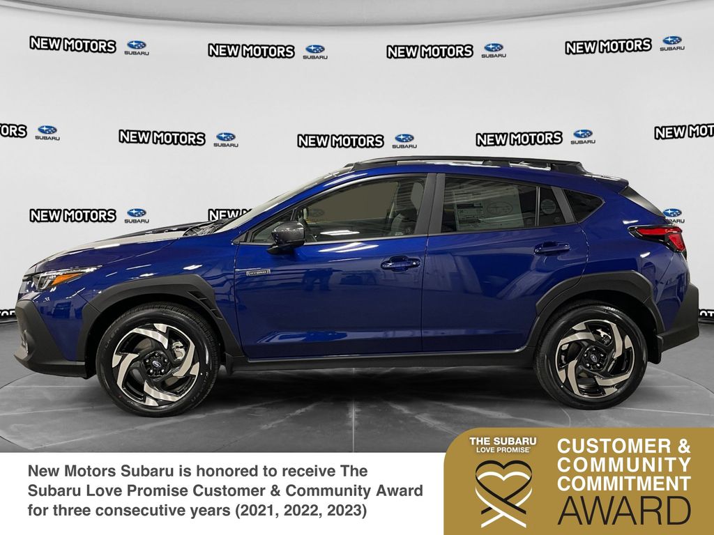 2026 Subaru Crosstrek Limited Hybrid Sapphire Blue Pearl at New Motors
