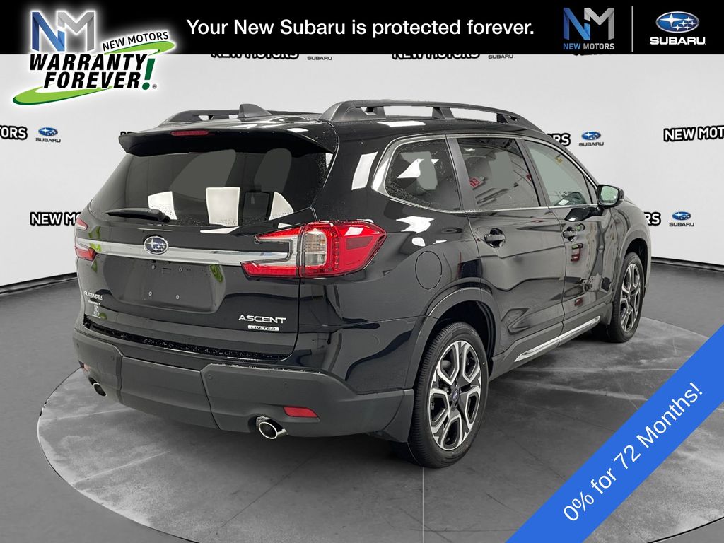 2026 Subaru Ascent Limited 7-Passenger Crystal Black Silica at New Motors