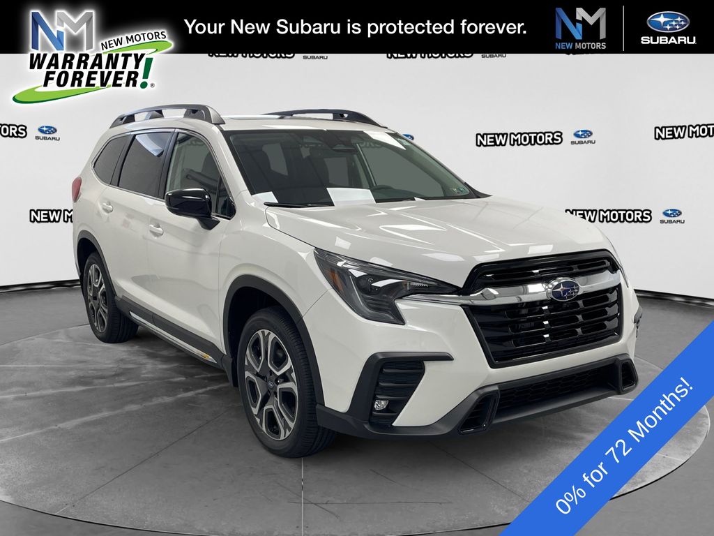 2026 Subaru Ascent Limited 7-Passenger Crystal White Pearl at New Motors