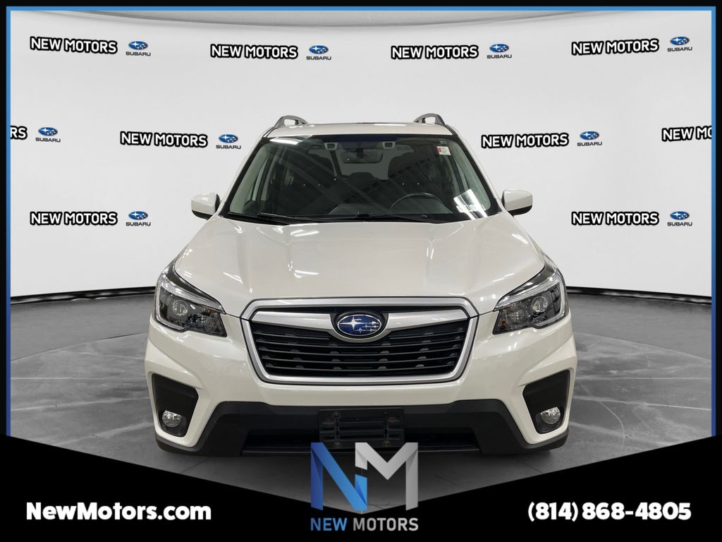 2021 Subaru Forester Premium Crystal White Pearl at New Motors
