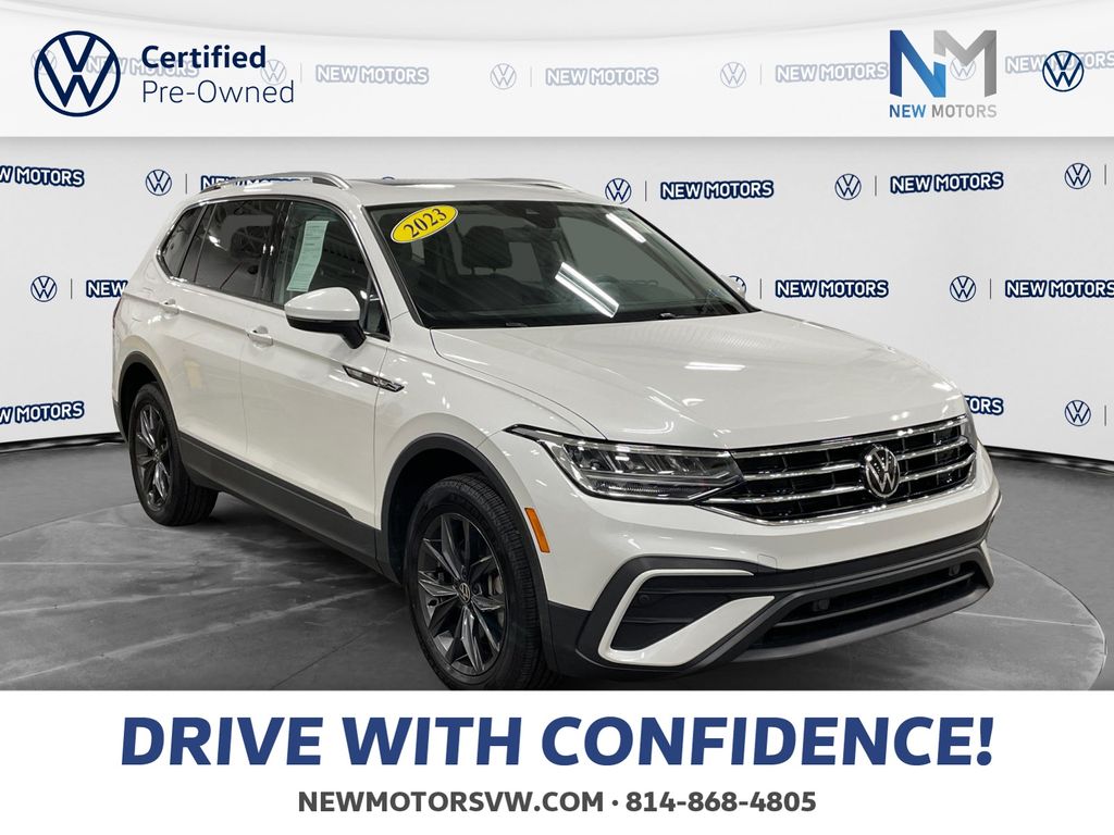 2023 Volkswagen Tiguan 2.0T SE Opal White Pearl at New Motors