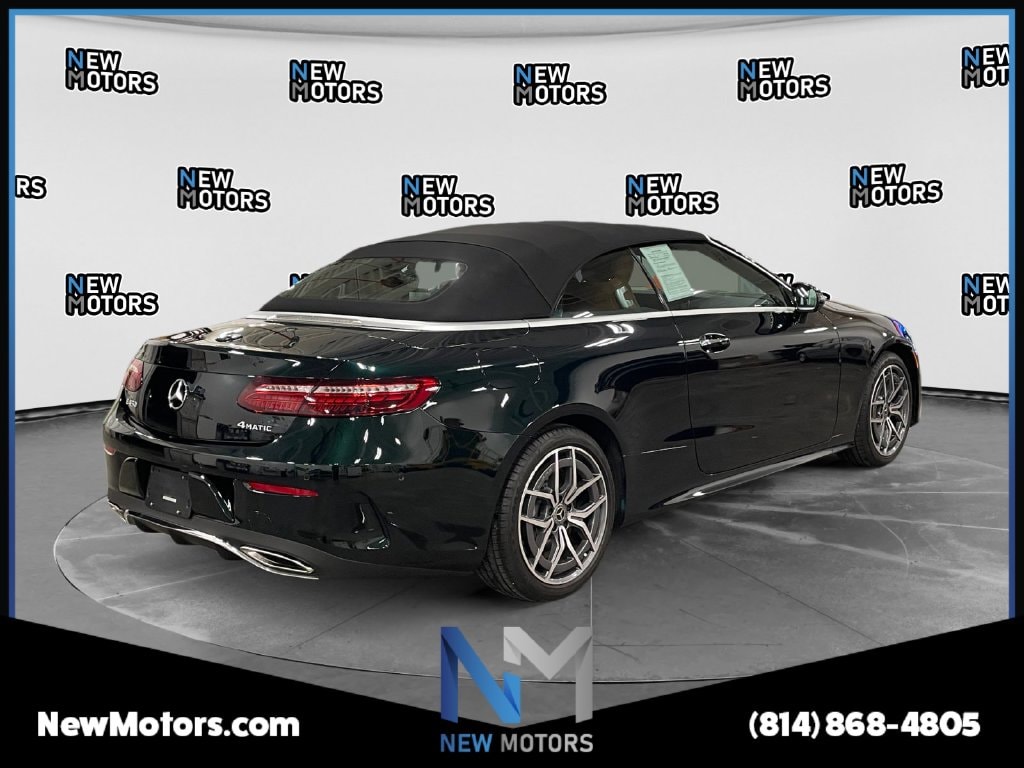 2023 Mercedes-Benz E-Class 4MATIC Emerald Green at Braxton Motor Co