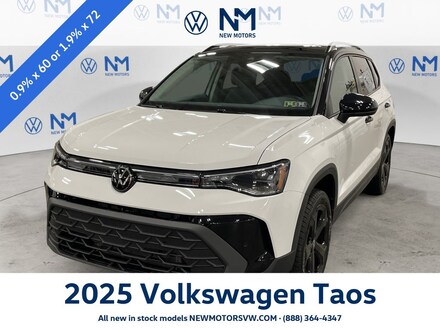 New 2025 Volkswagen Taos 1.5T SE Black SUV in Erie, PA