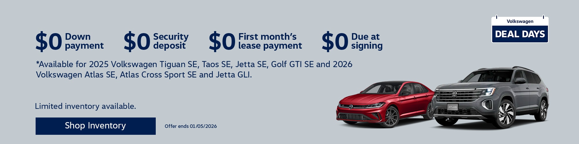 Volkswagen Deal Days