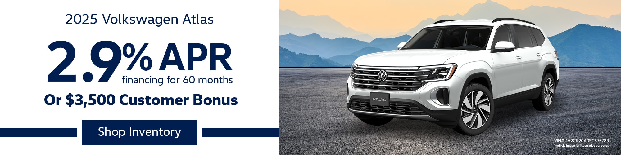 New 2025 Volkswagen Atlas