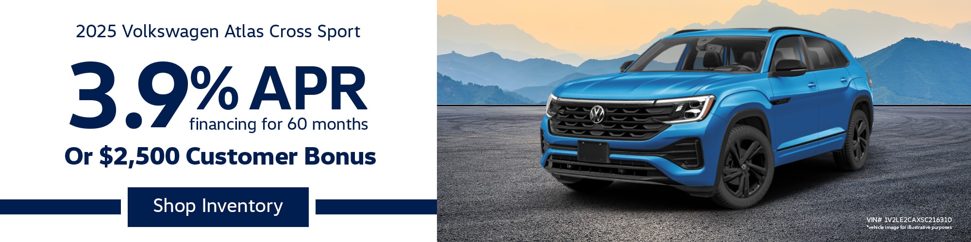 New 2025 Volkswagen Atlas Cross Sport