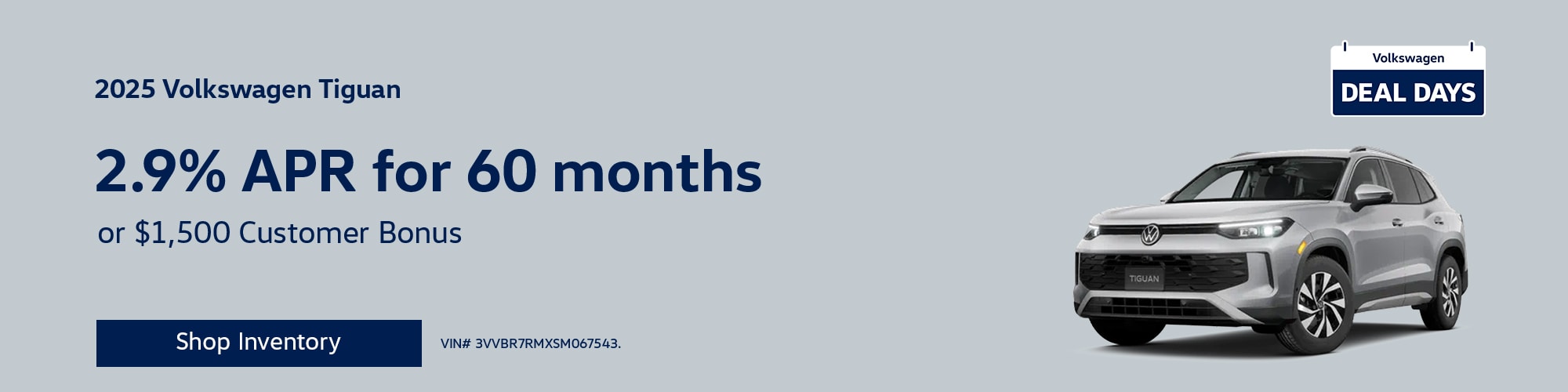 New 2025 Volkswagen Tiguan
