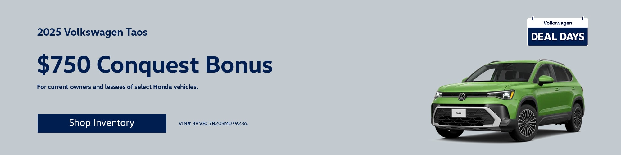 New 2025 Volkswagen Taos