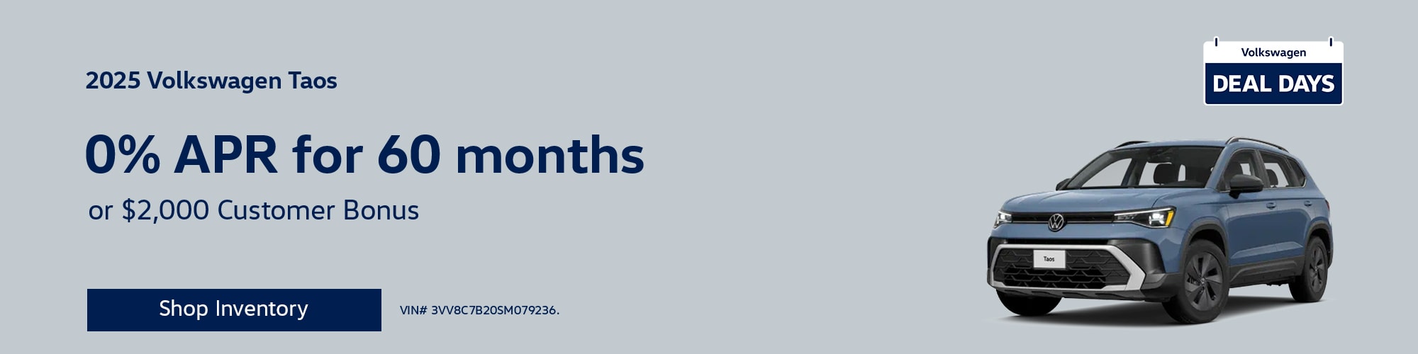 New 2025 Volkswagen Taos